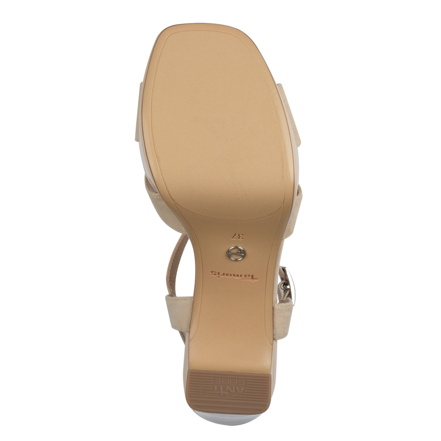 TAMARIS Basutės moterims, Smėlio, Sandals 4