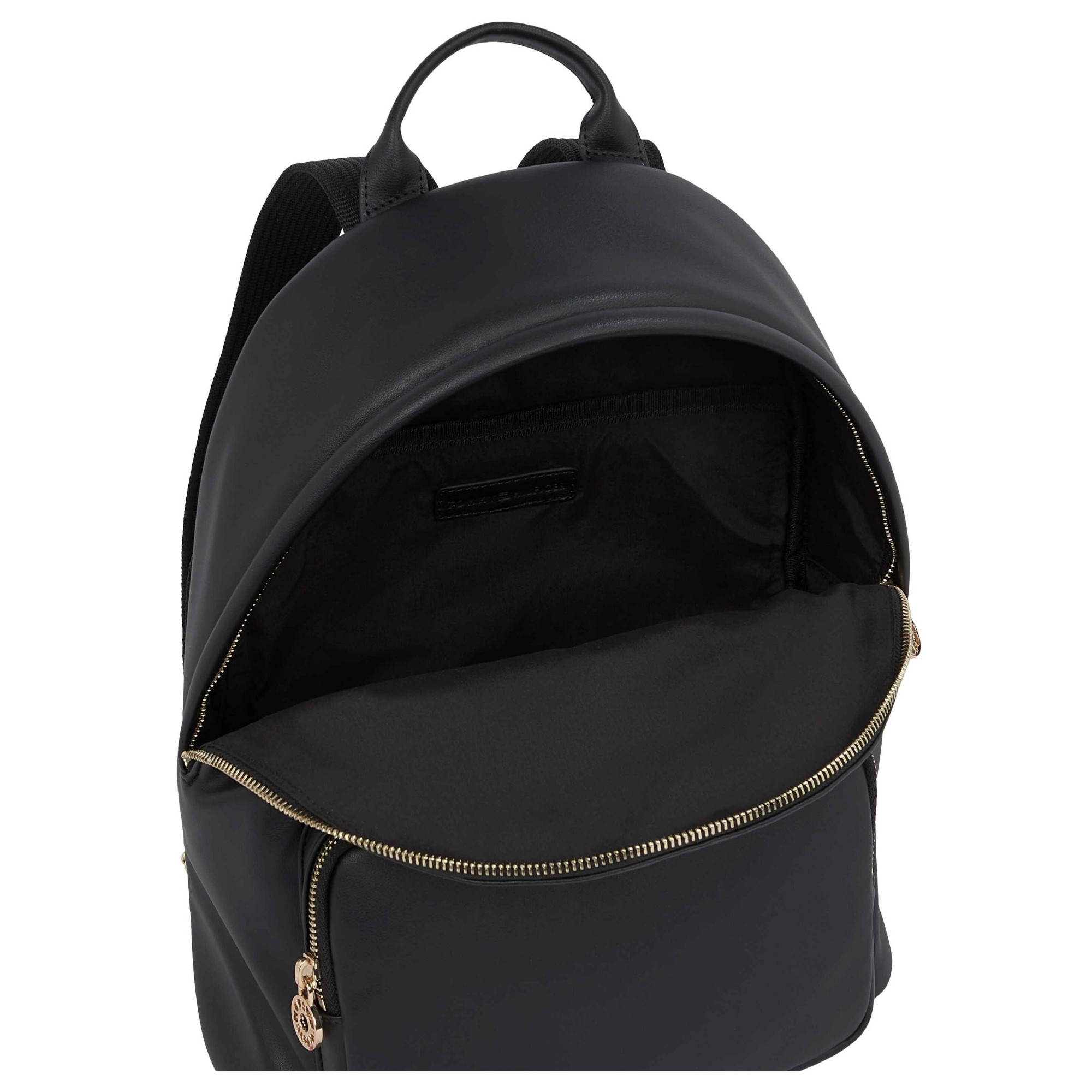 TOMMY HILFIGER Kuprinė moterims, Juoda, popette soft dome backpack 3