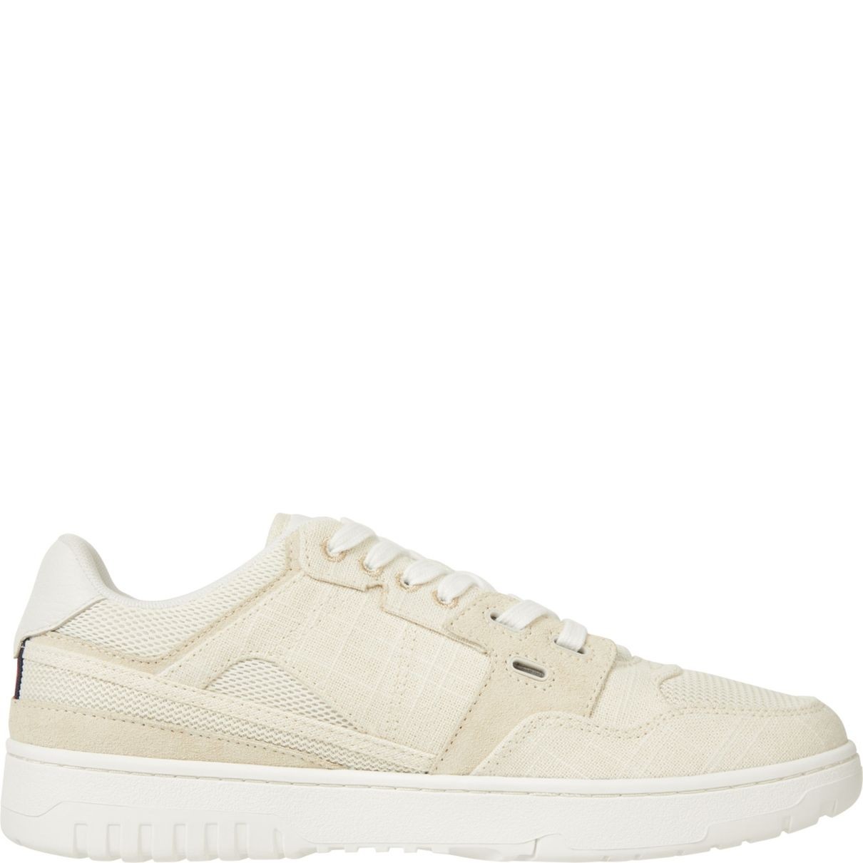 TOMMY HILFIGER Laisvalaikio bateliai vyrams, Smėlio, Basket street summer 2