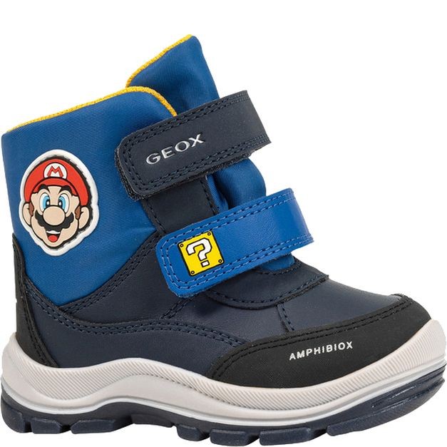 GEOX Aulinukai berniukams, Mėlyna, Flanfil booties 2