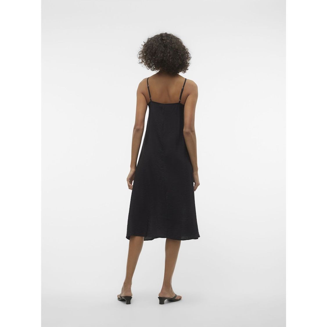 VERO MODA Midi suknelė moterims, Juoda, Vmjosie midi dress 3