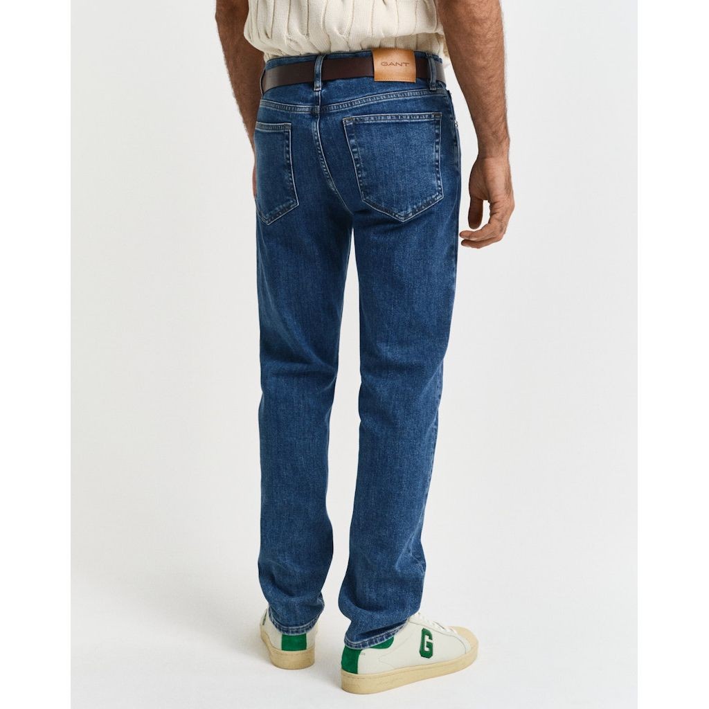 GANT Regular džinsai vyrams, Mėlyna, Reg clean wash jeans 3
