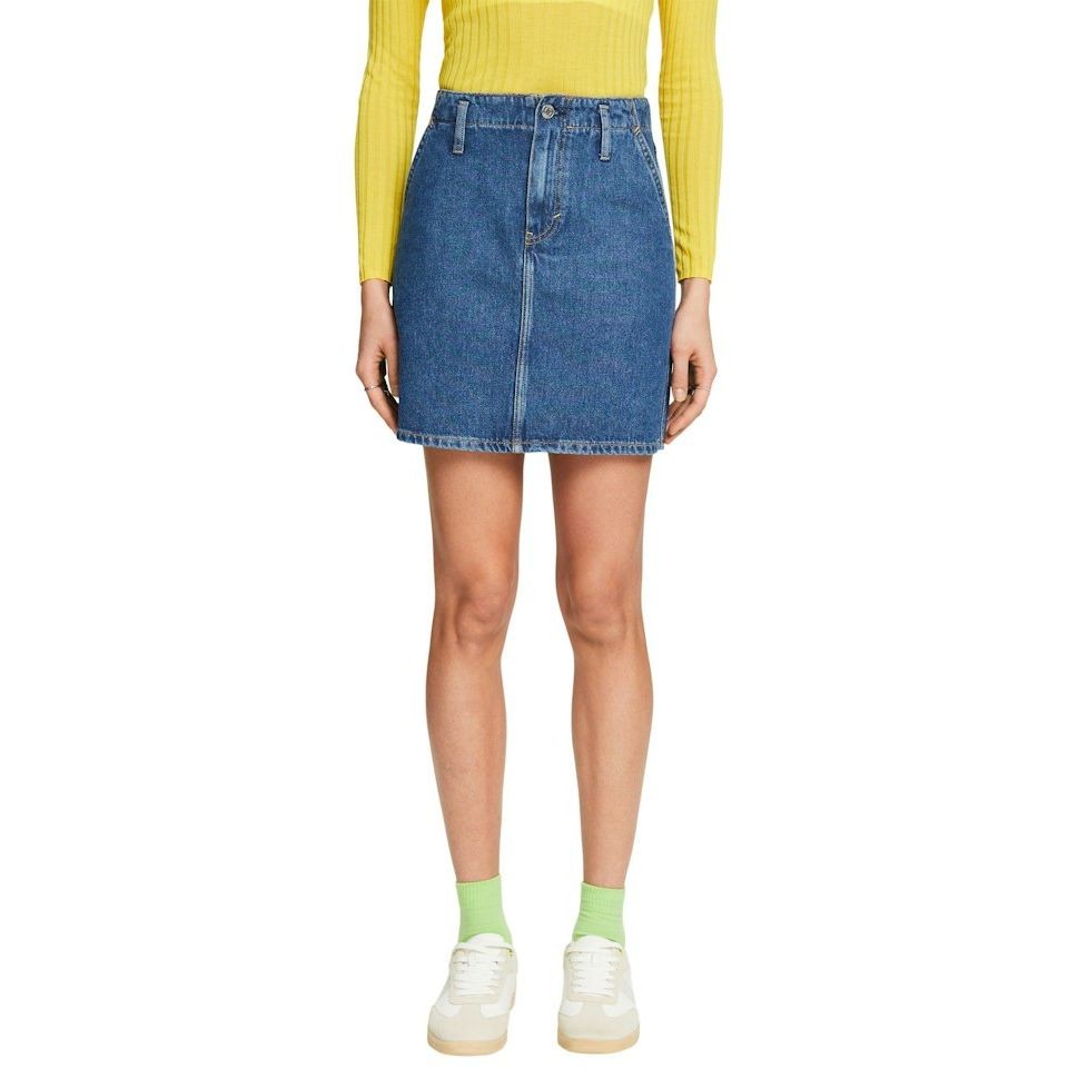 ESPRIT Mini sijonas moterims, Mėlyna, mini skirt 2