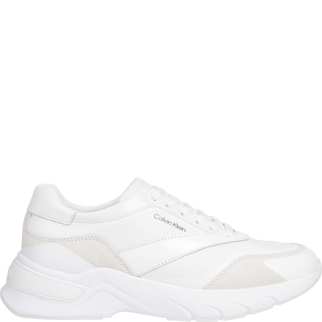 CALVIN KLEIN Sportiniai bateliai moterims, Balta, Elevated runner sport shoe 2