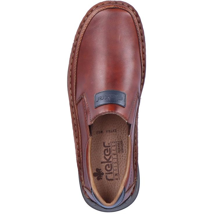 RIEKER Klasikiniai batai vyrams, Ruda, FORMAL 4