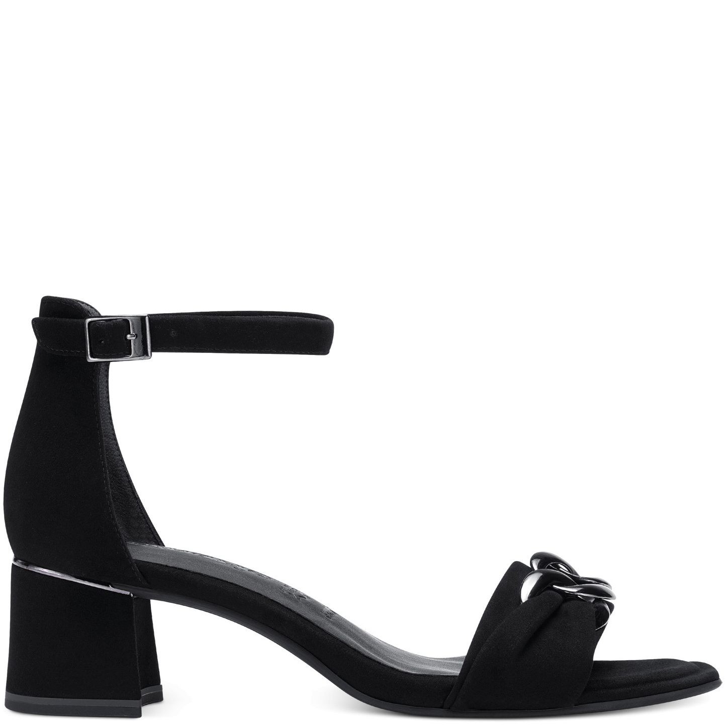 TAMARIS Basutės moterims, Juoda, SANDALS 2