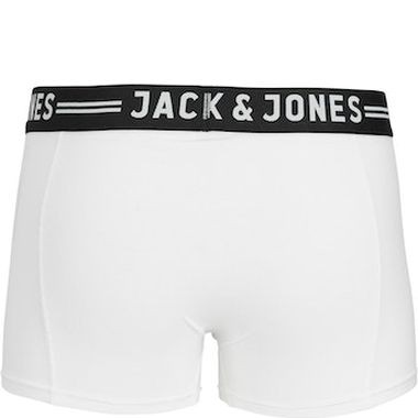 JACK & JONES Ilginti apatiniai vyrams, Pilka, SENSE TRUNKS 3-PACK NOOS 2