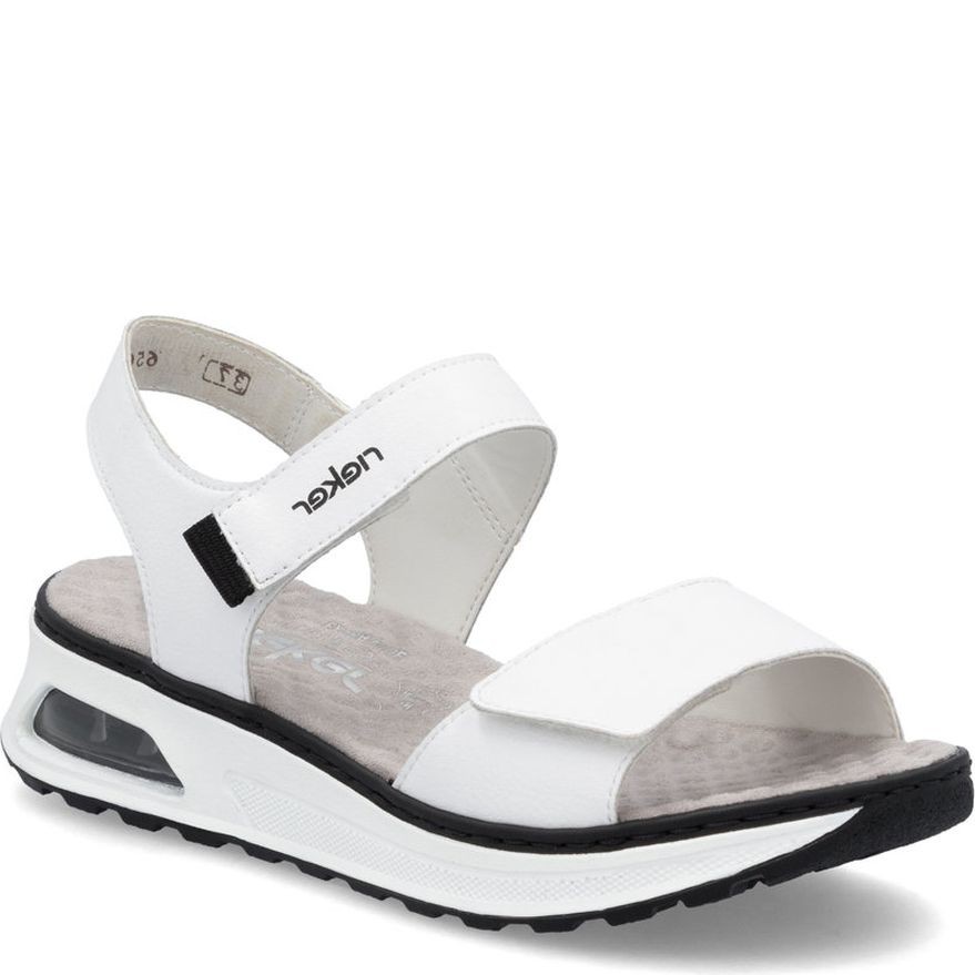 RIEKER Basutės moterims, Balta, Sandals 1