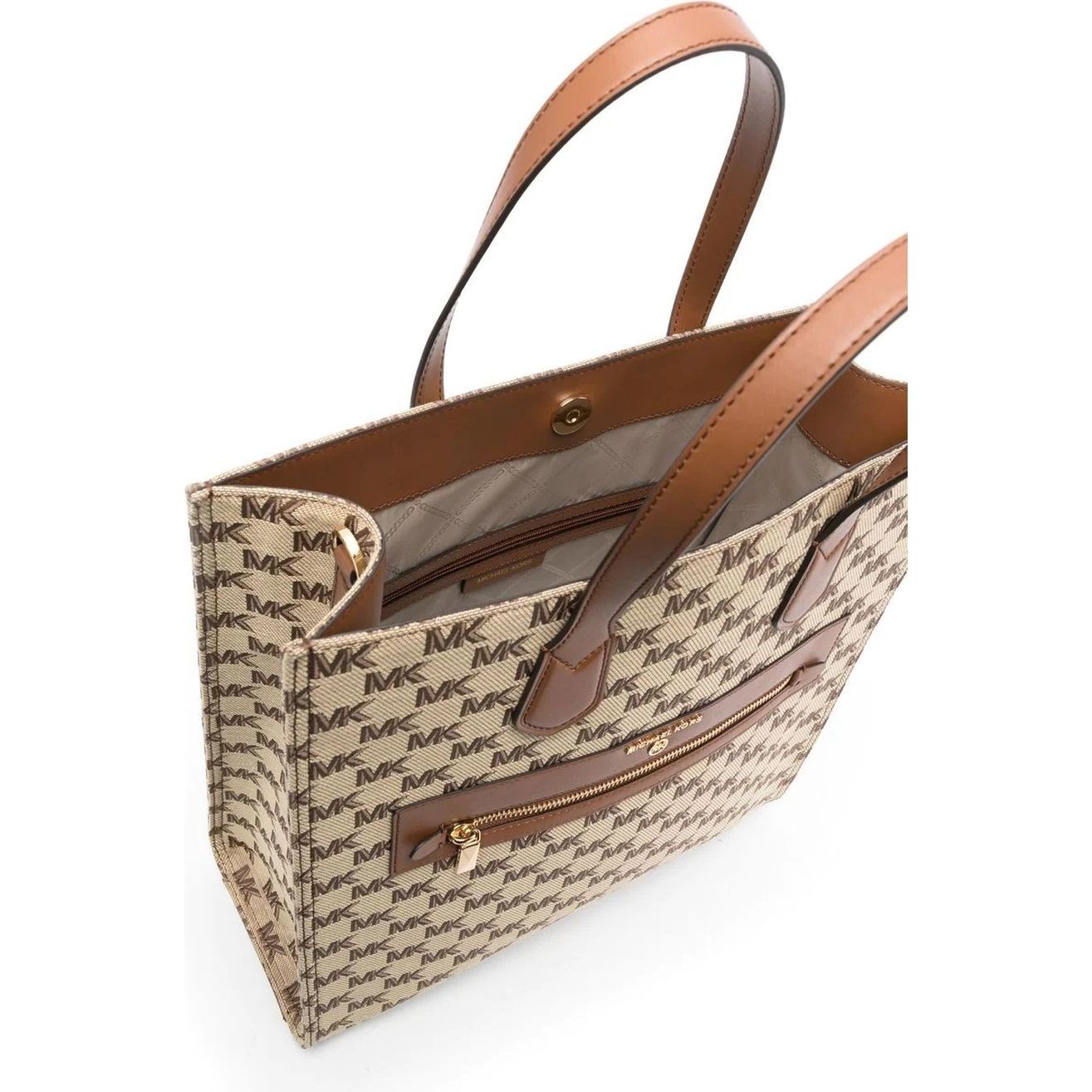 MICHAEL KORS Pirkinių krepšys moterims, Smėlio, Large ns tote 4