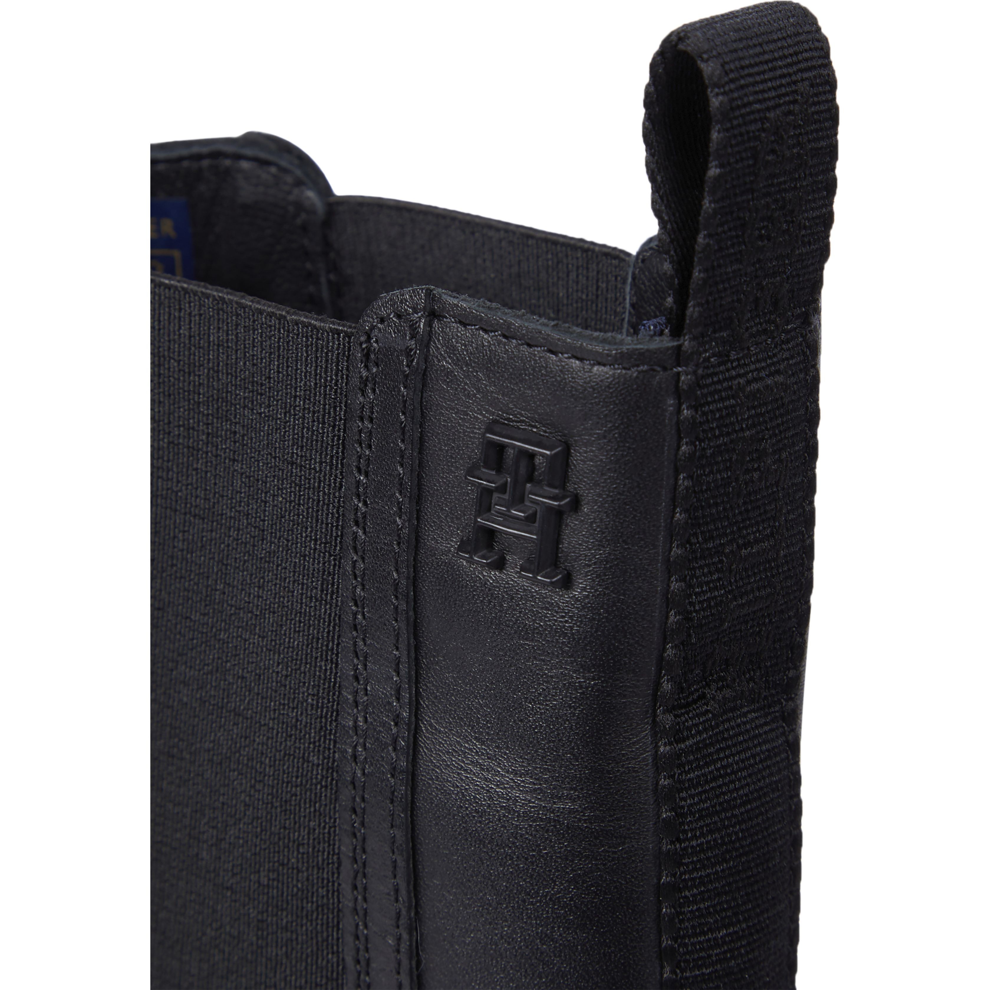 TOMMY HILFIGER Aulinukai moterims, Juoda, Minimal chelsea logotape 7