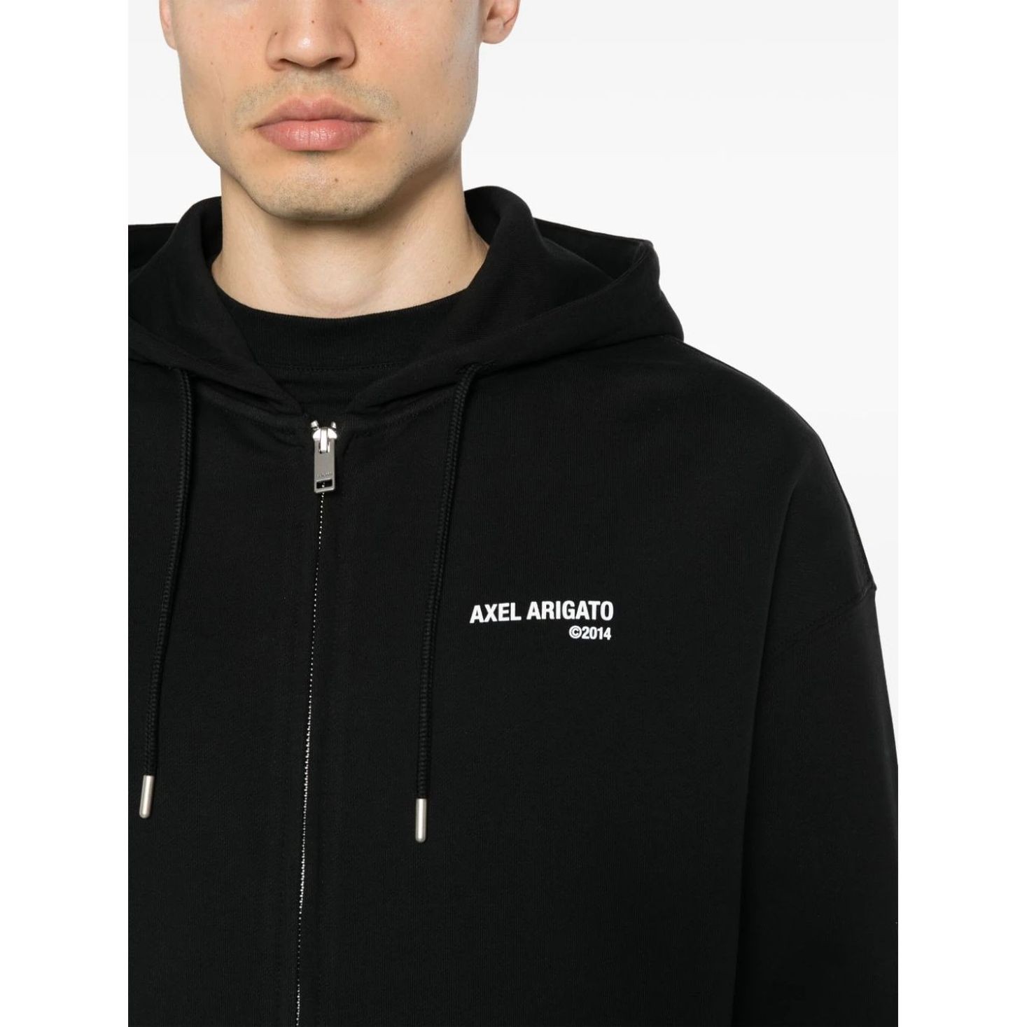 AXEL ARIGATO Džemperis vyrams, Juoda, Field hoodie 4