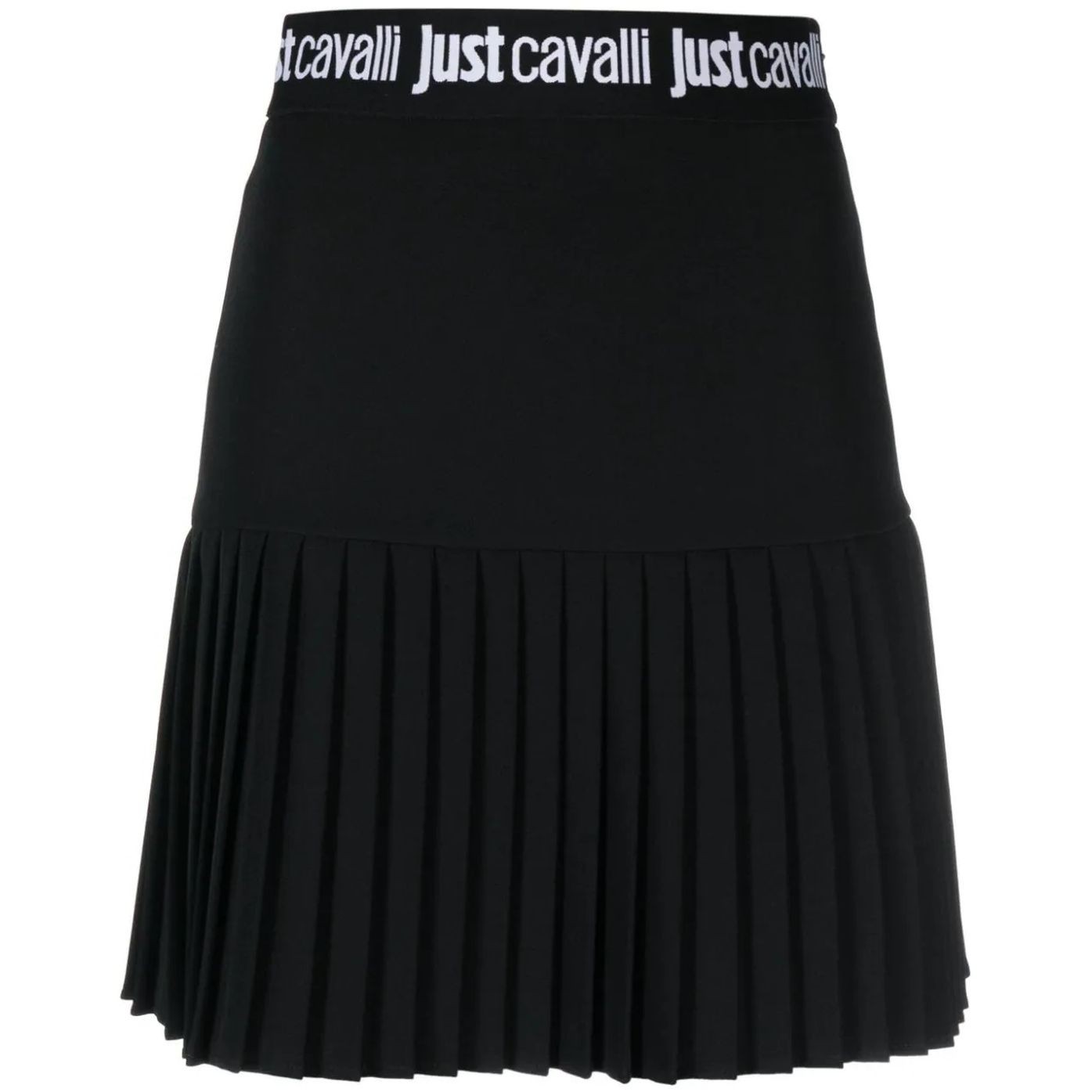 JUST CAVALLI Mini sijonas moterims, Juoda, Mini skirt 1
