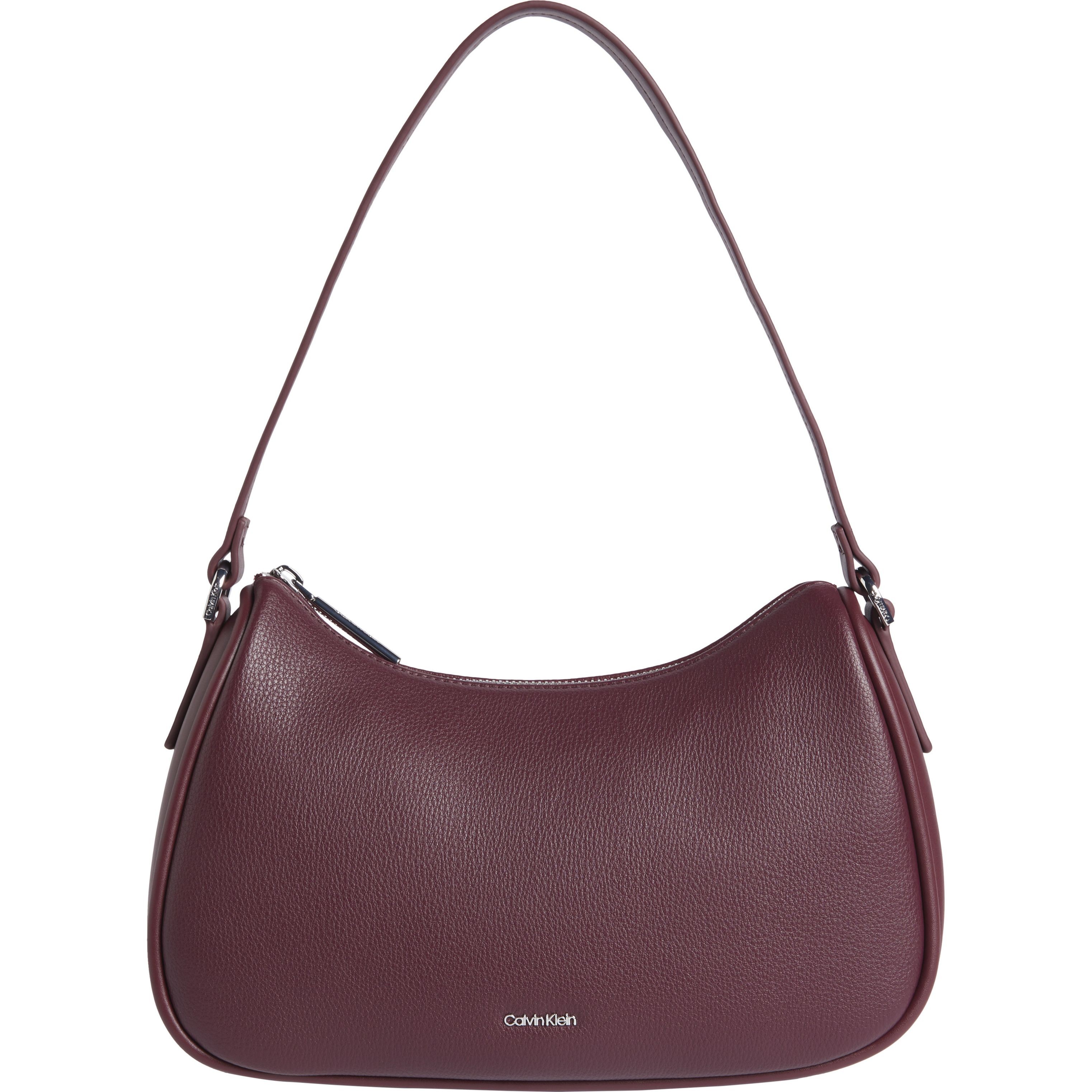 CALVIN KLEIN Rankinė per petį moterims, Vyšninė, Refine shoulder bag 1