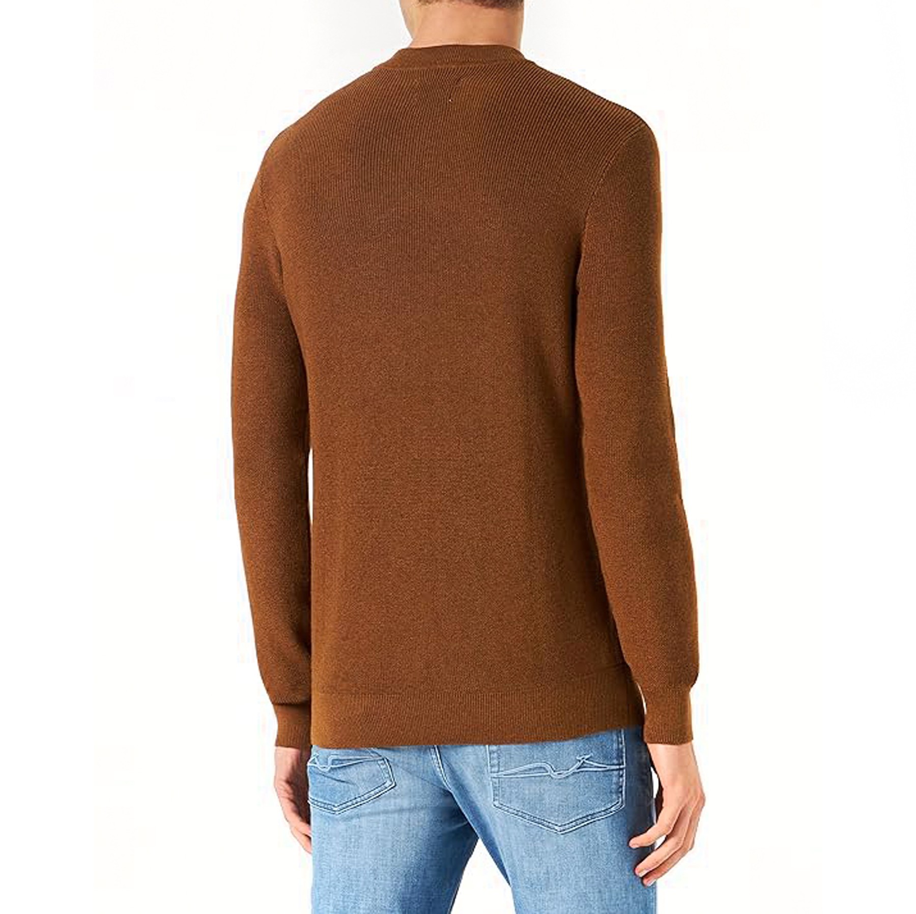 TOM TAILOR Megztinis vyrams, Ruda, Megztiniai 2