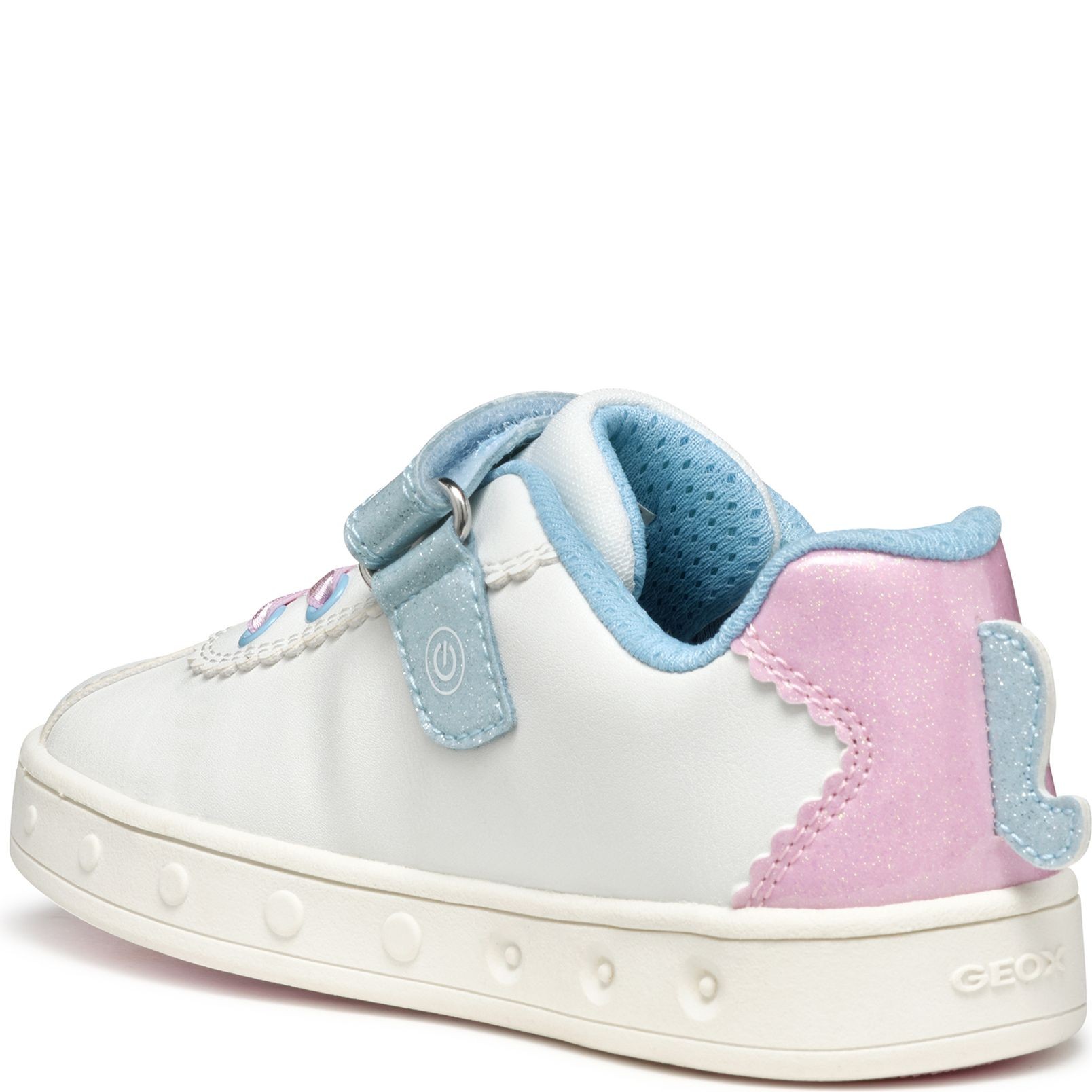 GEOX Laisvalaikio bateliai mergaitėms, Balta, Skylin leisure 3