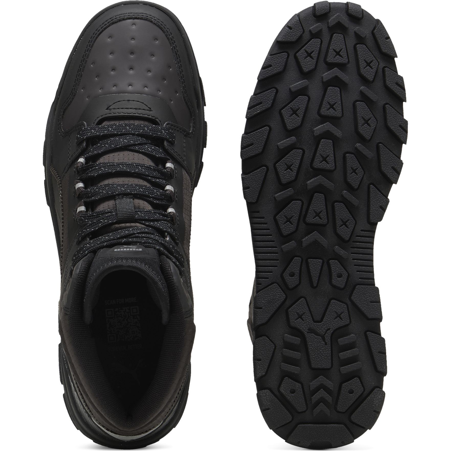 PUMA Aulinukai vyrams, Juoda, Rebound booties 5