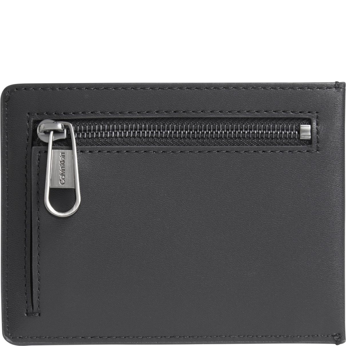 CALVIN KLEIN Piniginė vyrams, Juoda, Diagonal id cardholder 2