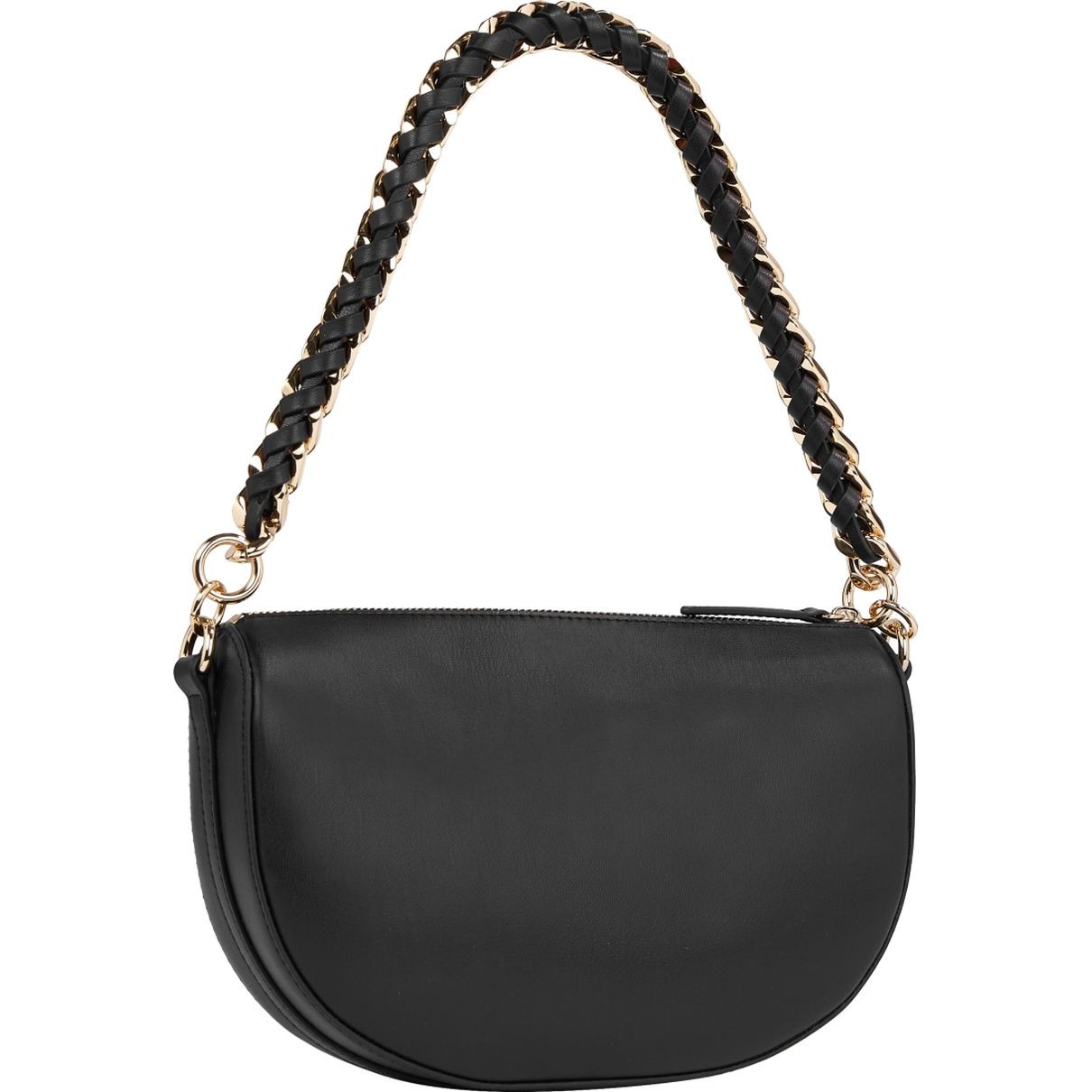 TOMMY HILFIGER Rankinė per petį moterims, Juoda, Feminine half moon crossover 2