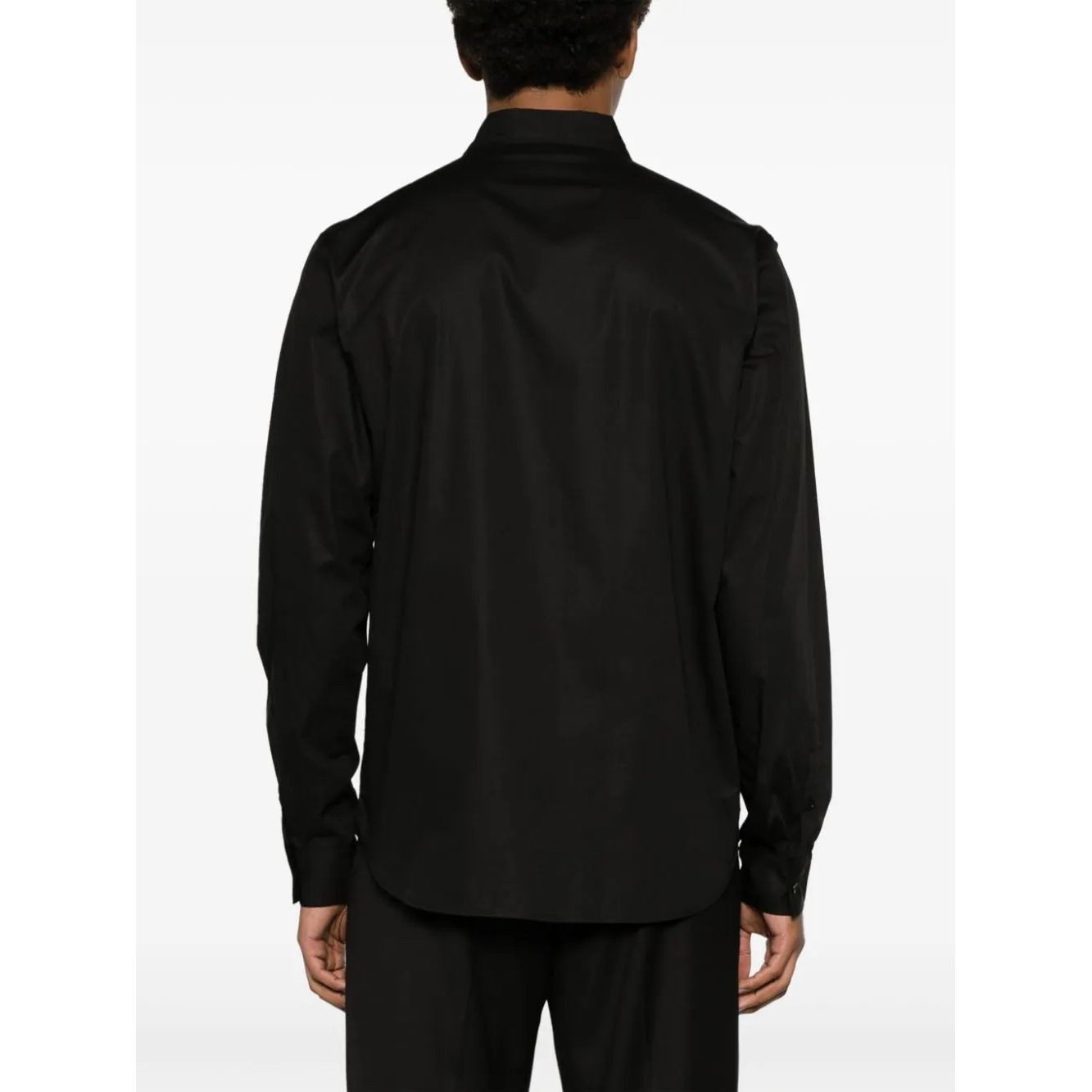 JUST CAVALLI Marškiniai ilgomis rankovėmis vyrams, Juoda, Long sleeve shirt 3