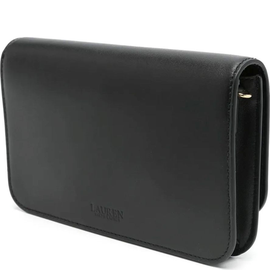 LAUREN RALPH LAUREN Rankinė per petį moterims, Juoda, Wallet on a chain large 2