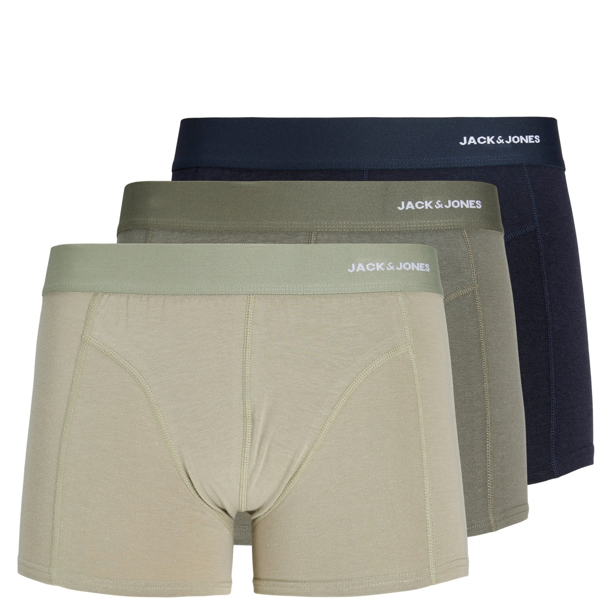 JACK & JONES Ilginti apatiniai vyrams, Marga, Gabriel bamboo trunks 3 pack 1