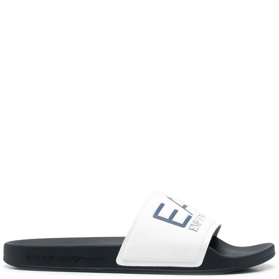 EA7 Šlepetės, Balta, Shoes beachwear 2