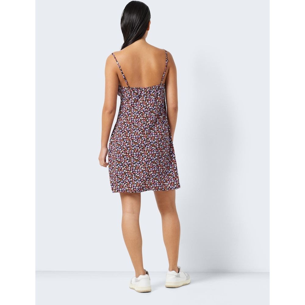 NOISY MAY Mini suknelė moterims, Juoda, NMRUE STRAP MINI DRES 6