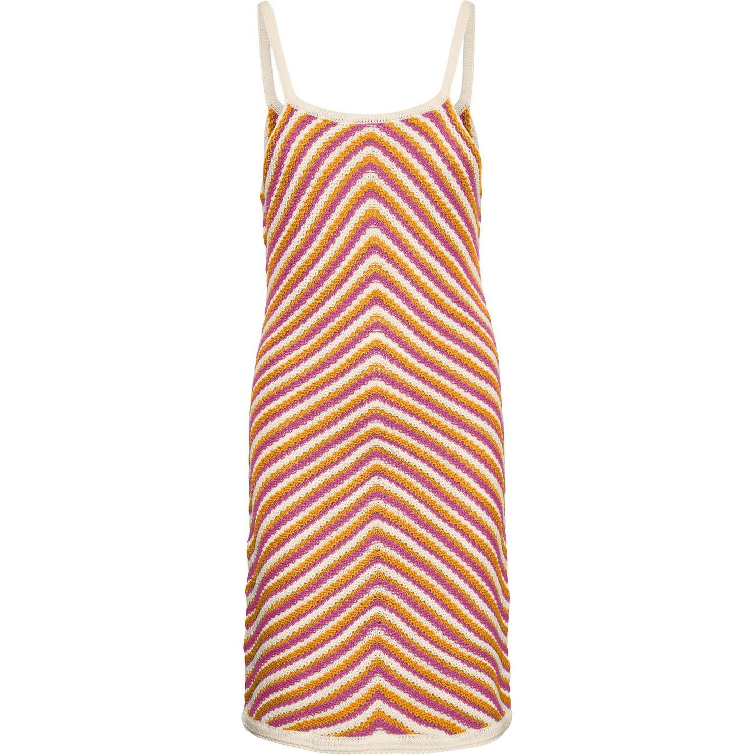 NOISY MAY Midi suknelė moterims, Smėlio, NMDEE S/L KNIT MINI 1