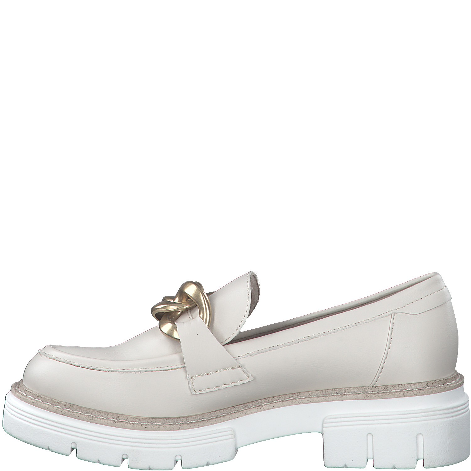 MARCO TOZZI Loaferiai moterims, Smėlio, LOAFERS, MARCO TOZZI 3