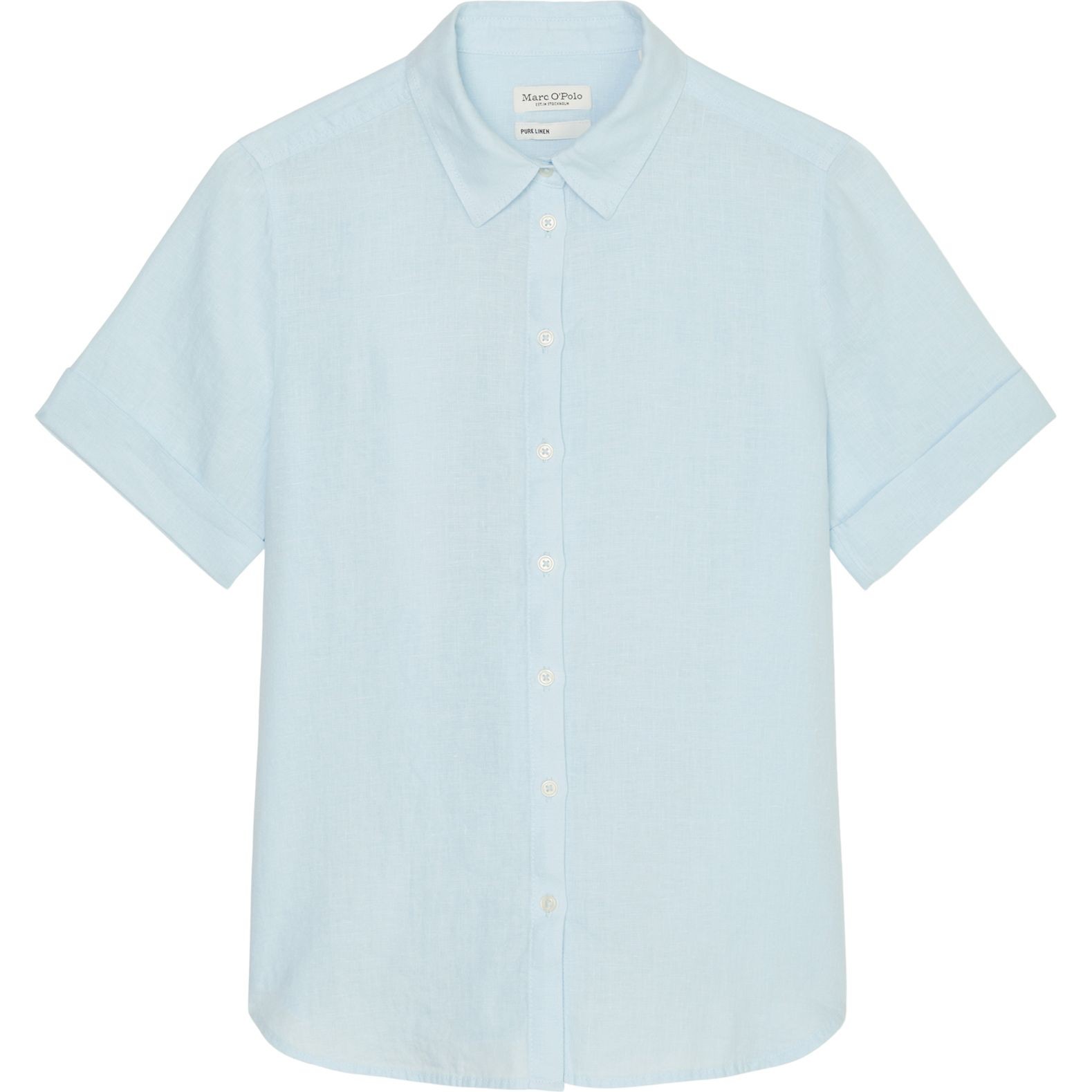 MARC O'POLO Marškiniai trump. rankovėmis moterims, Mėlyna 1