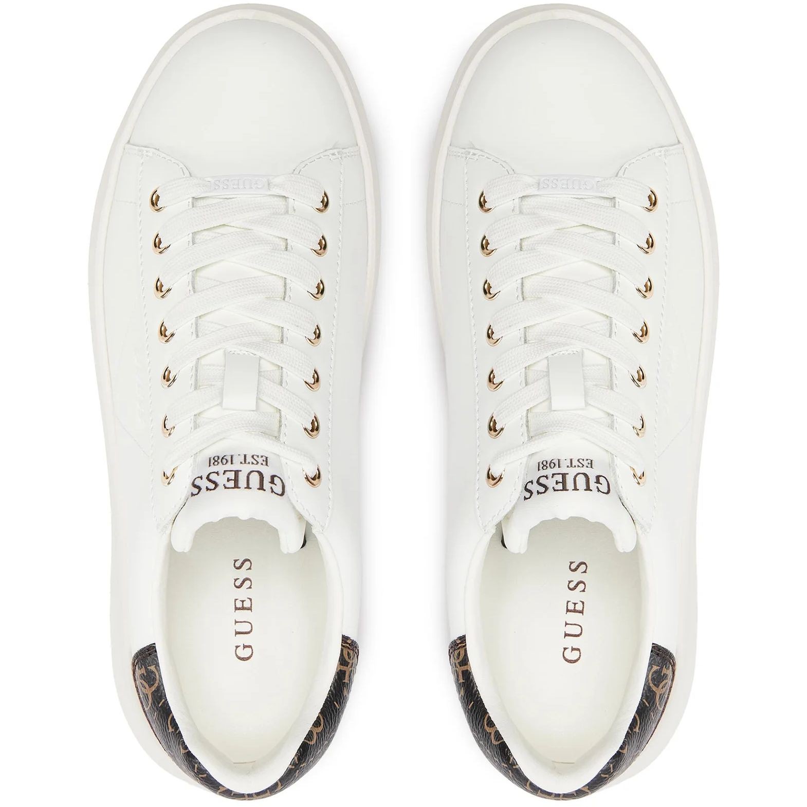 GUESS Sportbačiai moterims, Balta, Elbina Sneakers 4