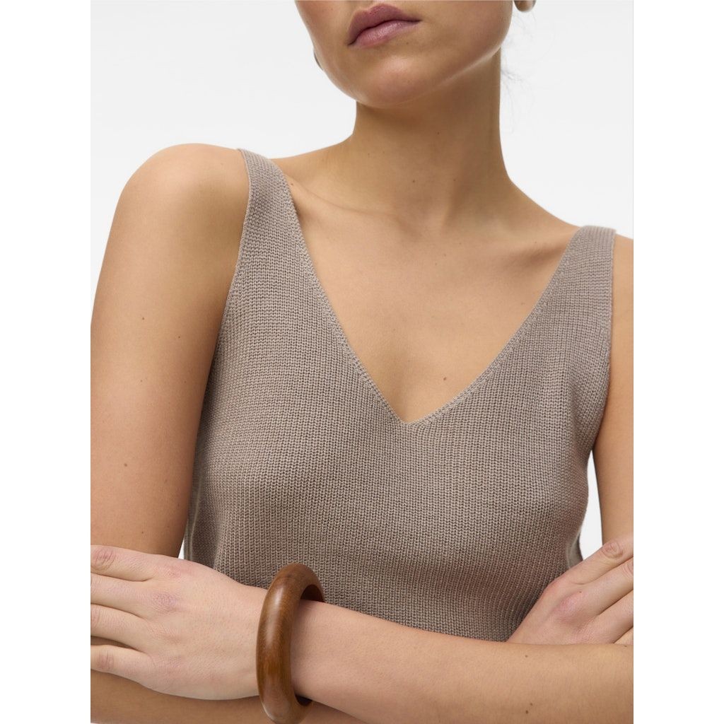 VERO MODA Palaidinės moterims, Ruda, Newlex sun top 6