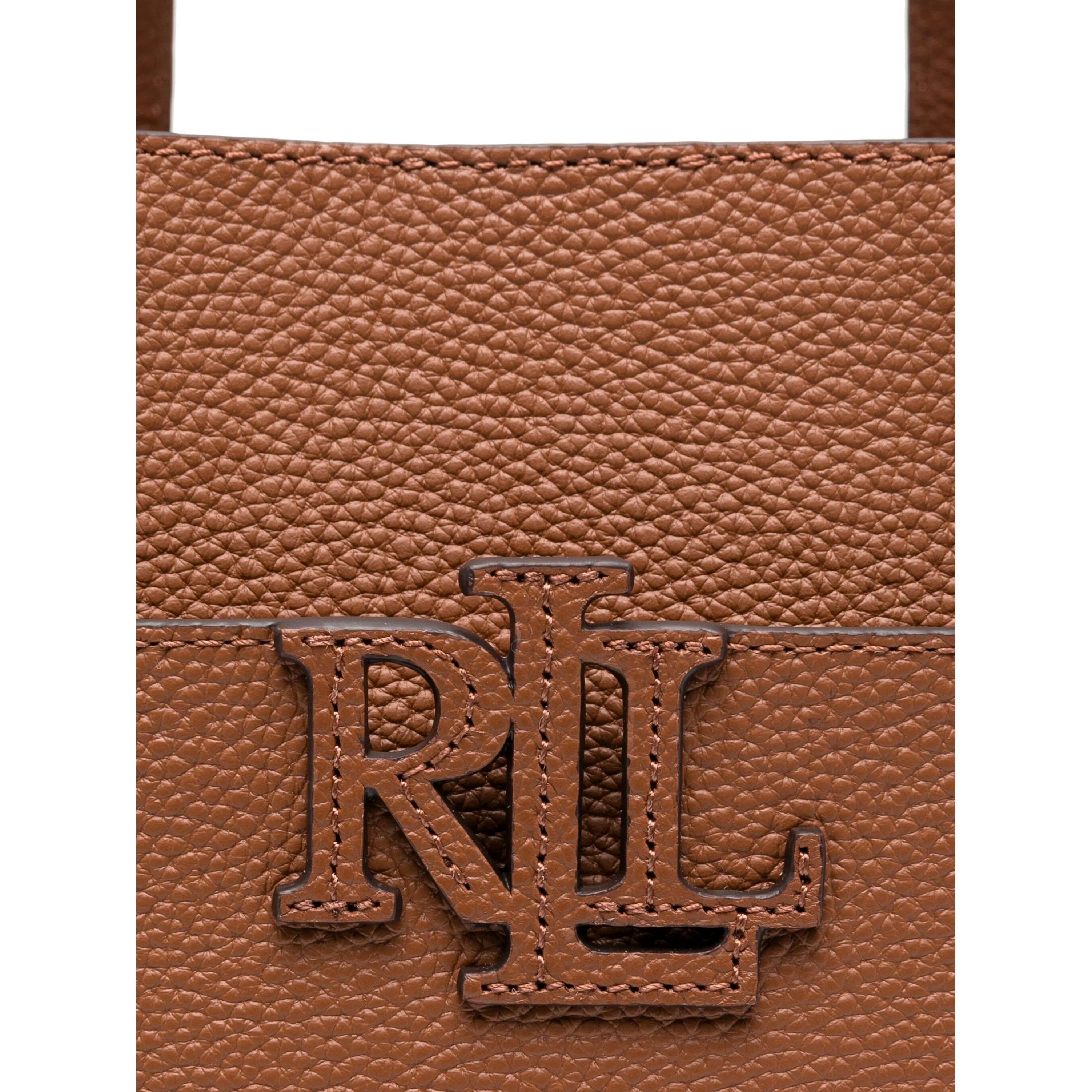 LAUREN RALPH LAUREN Pirkinių krepšys moterims, Ruda, Cmryn sm shp tote small 3