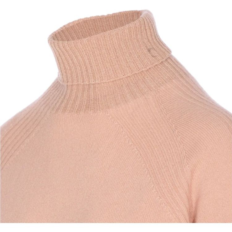 TWINSET Megztinis su kaklu moterims, Rožinė, Knitted sweater 3