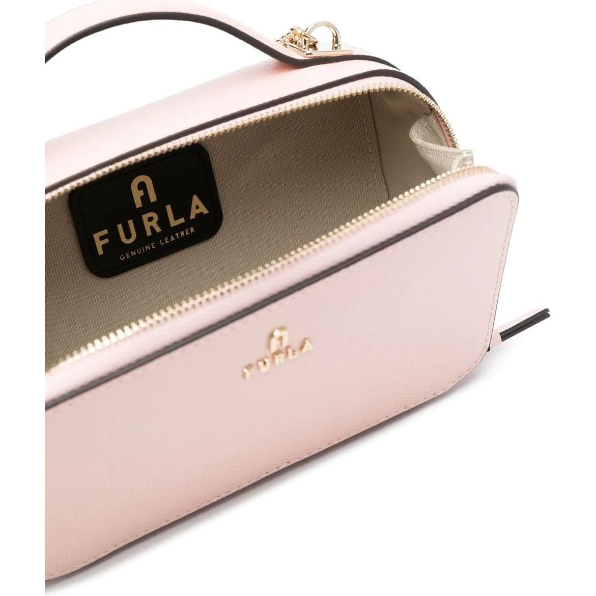 FURLA Rankinė per petį moterims, Rožinė, Furla camelia mini crossbody 4