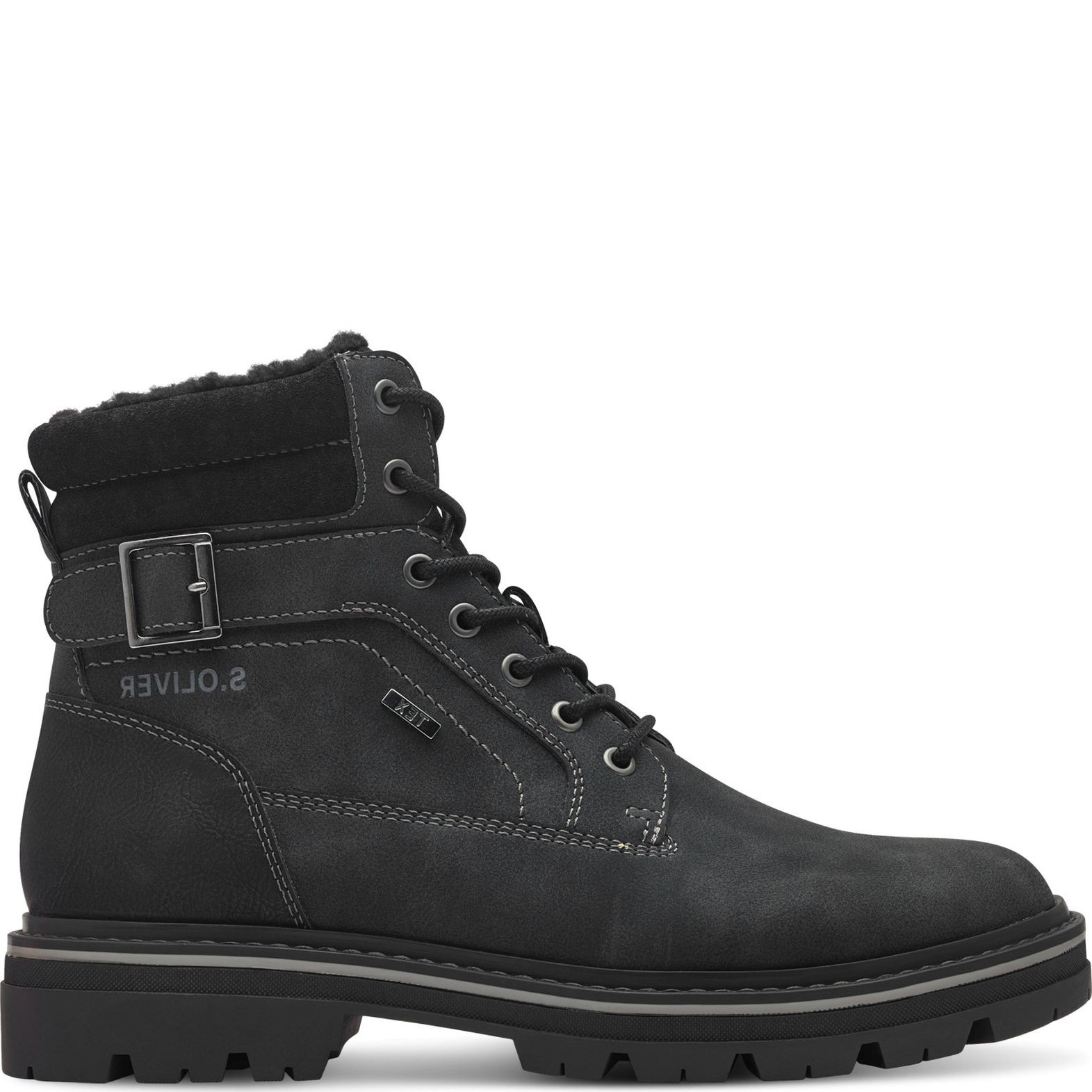 S.OLIVER Aulinukai vyrams, Juoda, Booties 2