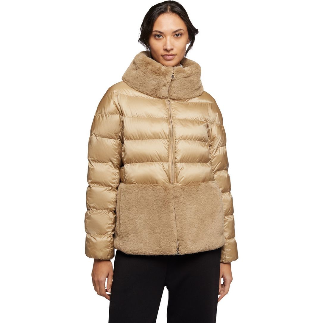 GEOX Striukė moterims, Smėlio, Desya jackets 5