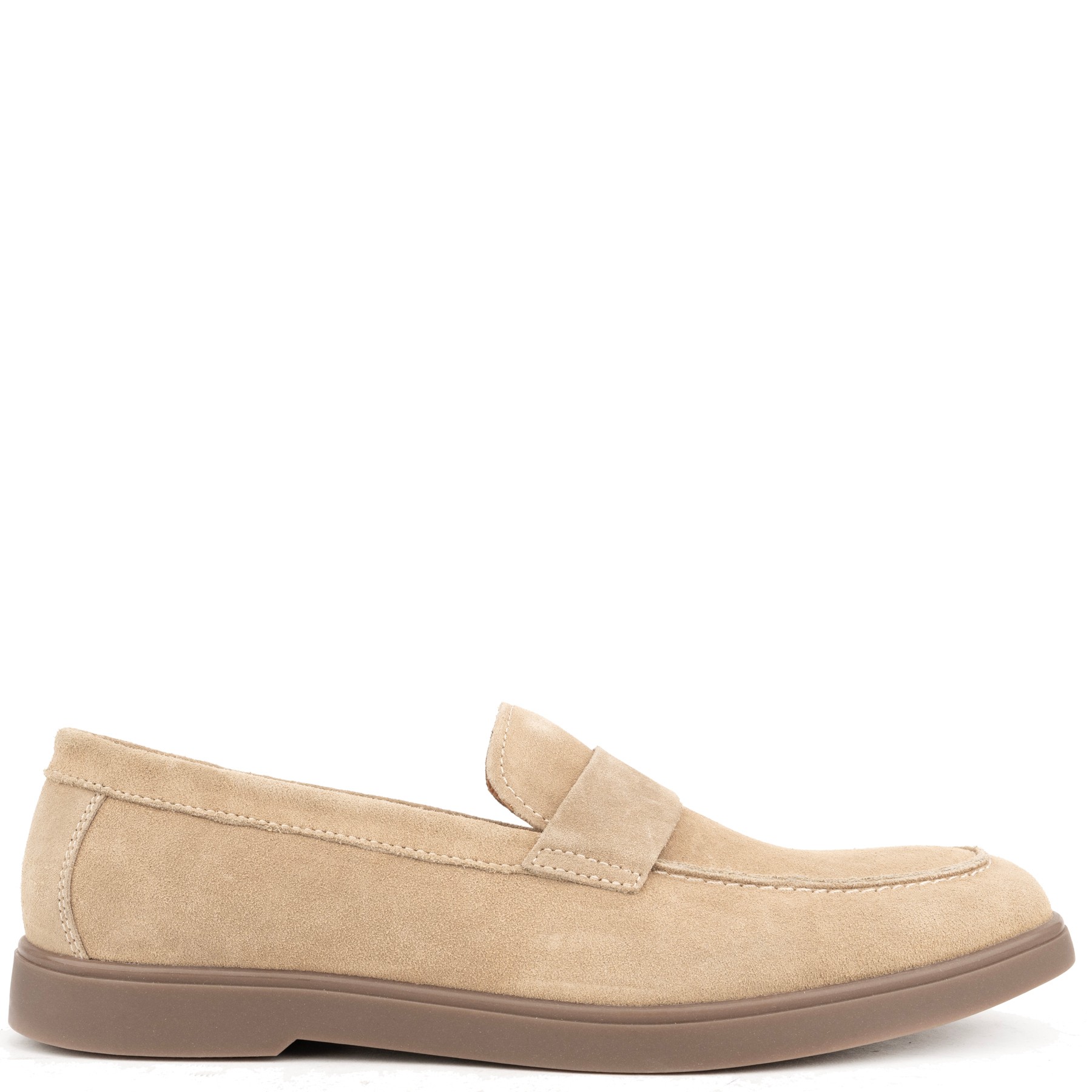 SERGIO MORETTI Mokasinai vyrams, Smėlio, Mocasins 2