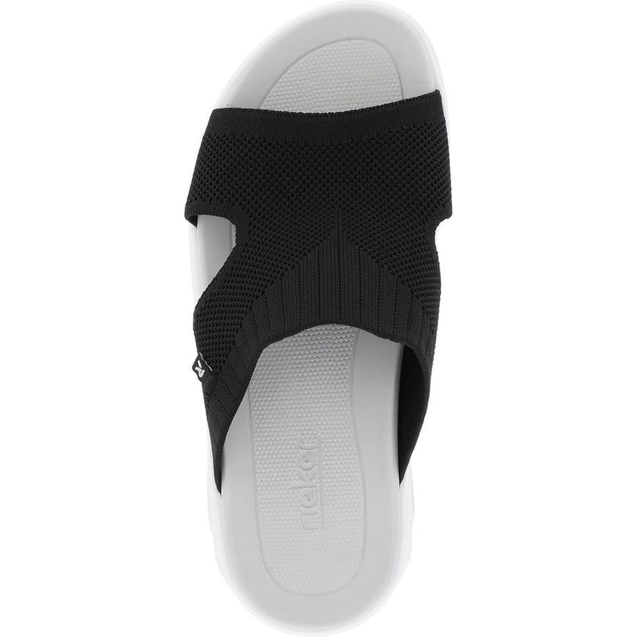 RIEKER Šlepetės moterims, Juoda, Slippers 5