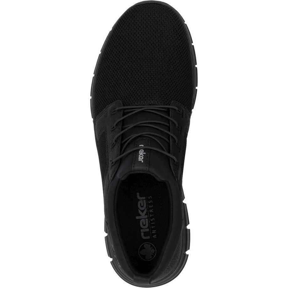 RIEKER Laisvalaikio bateliai vyrams, Juoda, Slipper 5