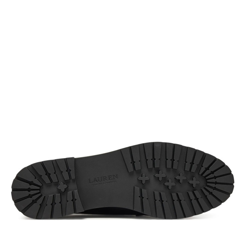 LAUREN RALPH LAUREN Loaferiai moterims, Juoda, Marli flats loafer, LAUREN RALPH LAUREN 4