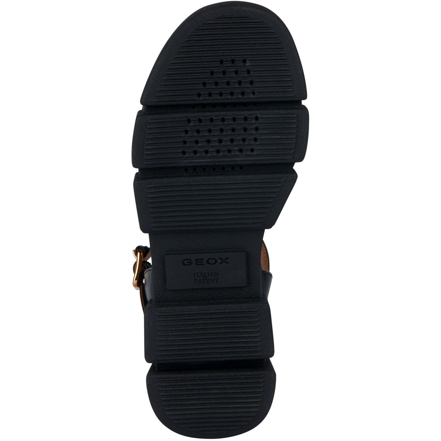 GEOX Basutės moterims, Juoda, LISBONA SANDALS 6