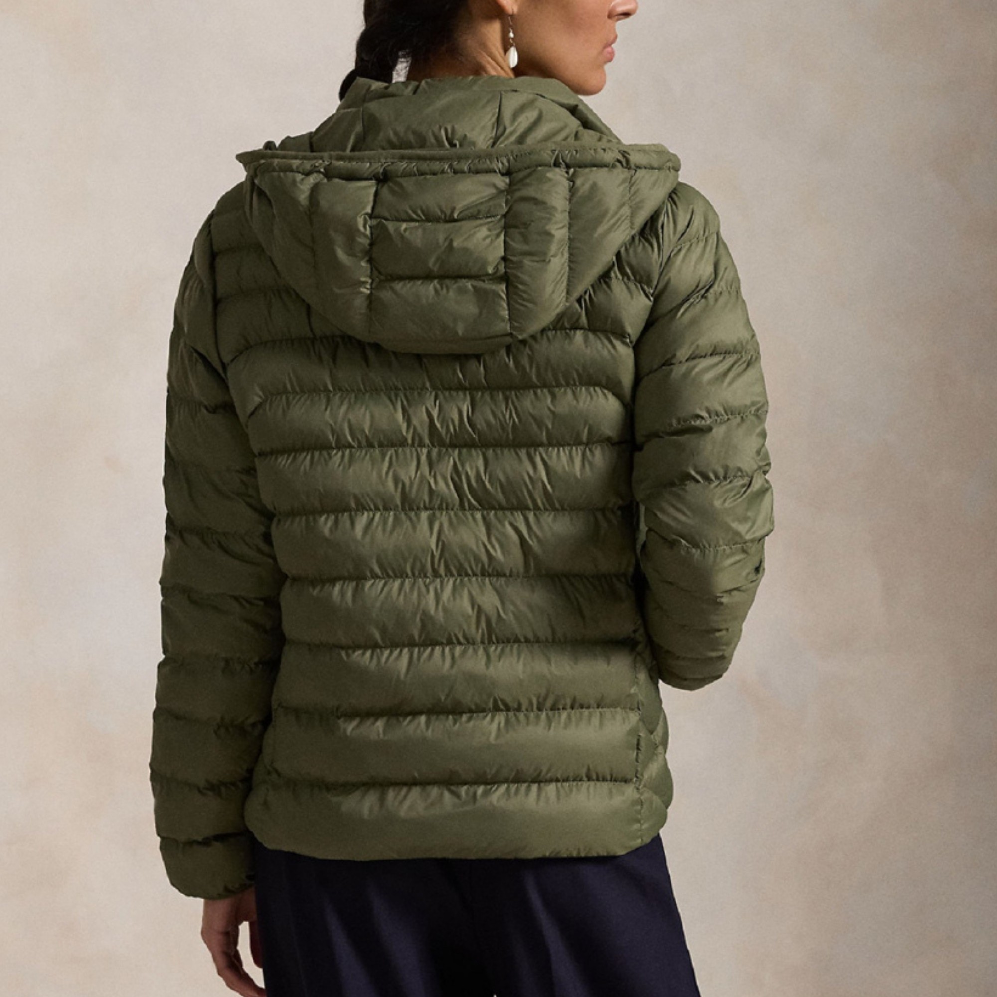 POLO RALPH LAUREN Lengva striukė moterims, Žalia, Insulated jackets 4