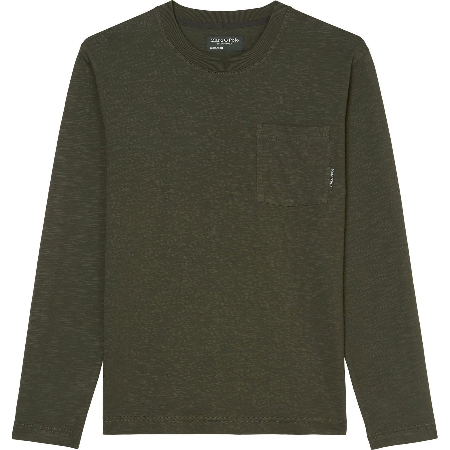 MARC O'POLO Marškinėliai ilgom. rankovėmis vyrams, Žalia, Tshirts lo 520222252060 1