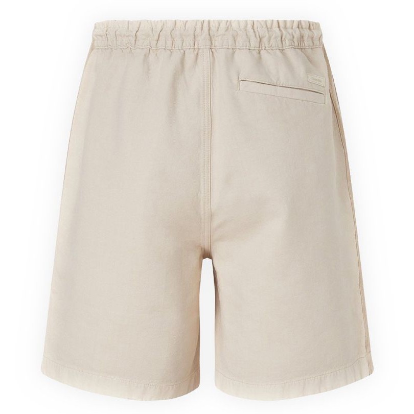CALVIN KLEIN Šortai vyrams, Smėlio, Modern texture jogger short 2