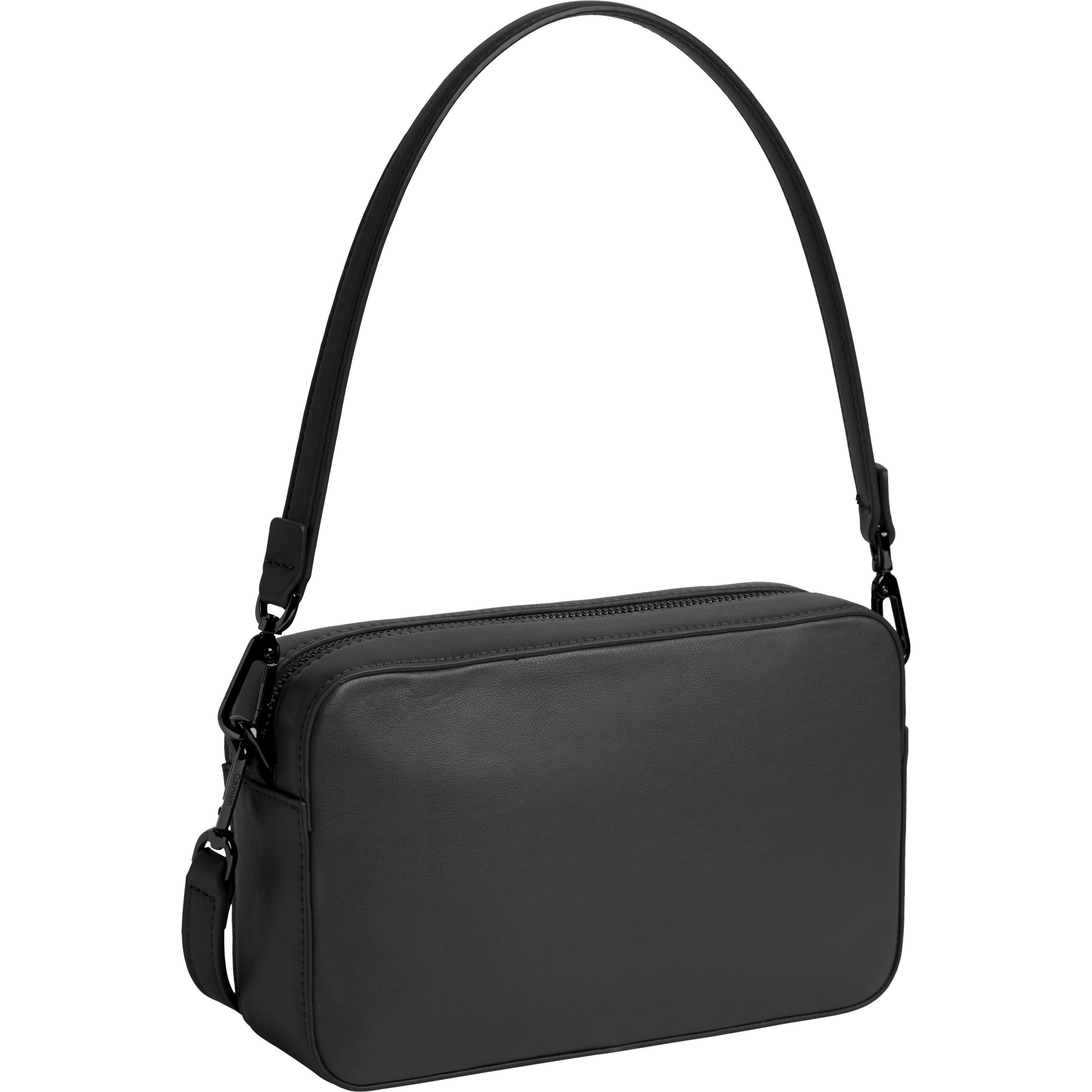 CALVIN KLEIN Rankinė per petį moterims, Juoda, Diamond quilt camera bag 2