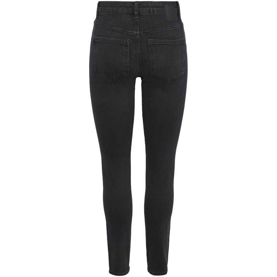 PIECES Slim džinsai moterims, Pilka, PCNUNNA MW SLIM DG N 2