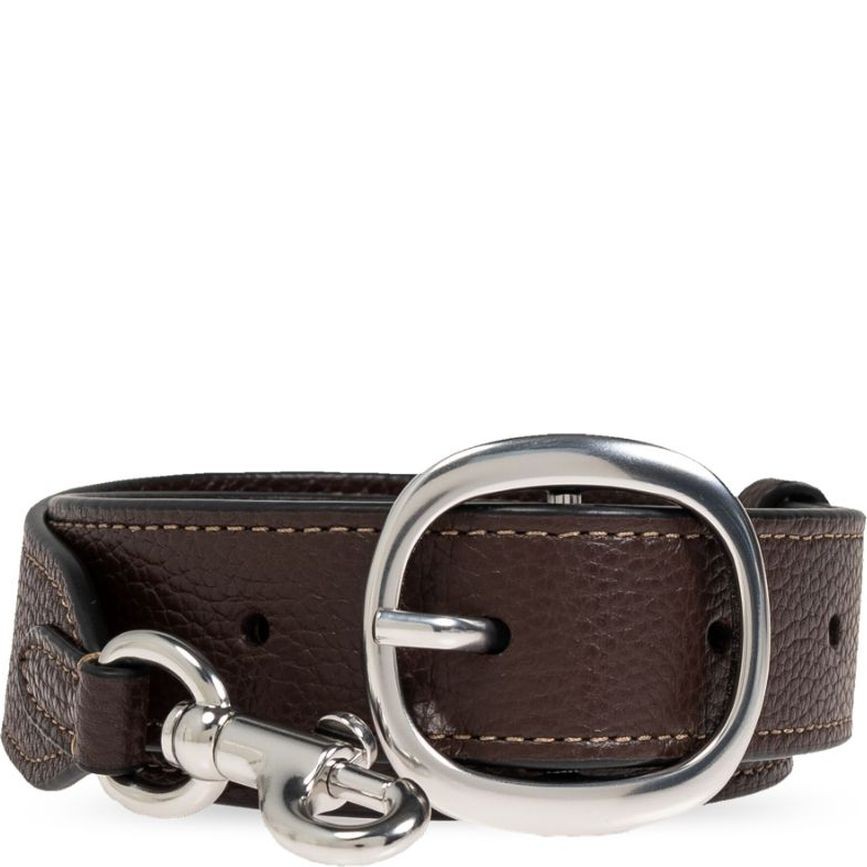 COACH Rankinė per petį moterims, Ruda, Leather tabby shoulder bag 26 5