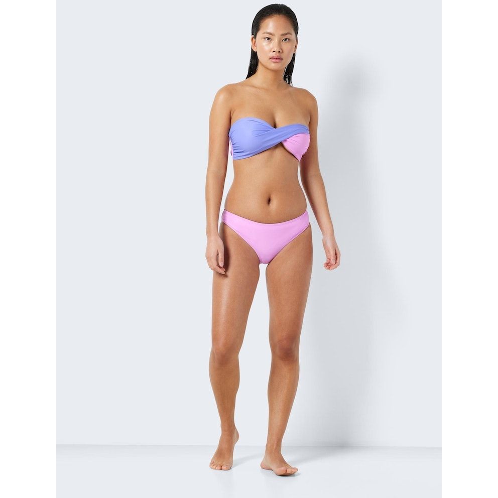 NOISY MAY Viršutinė kostiumėlio dalis moterims, Violetinė, NMTWIST BIKINI TOP 3