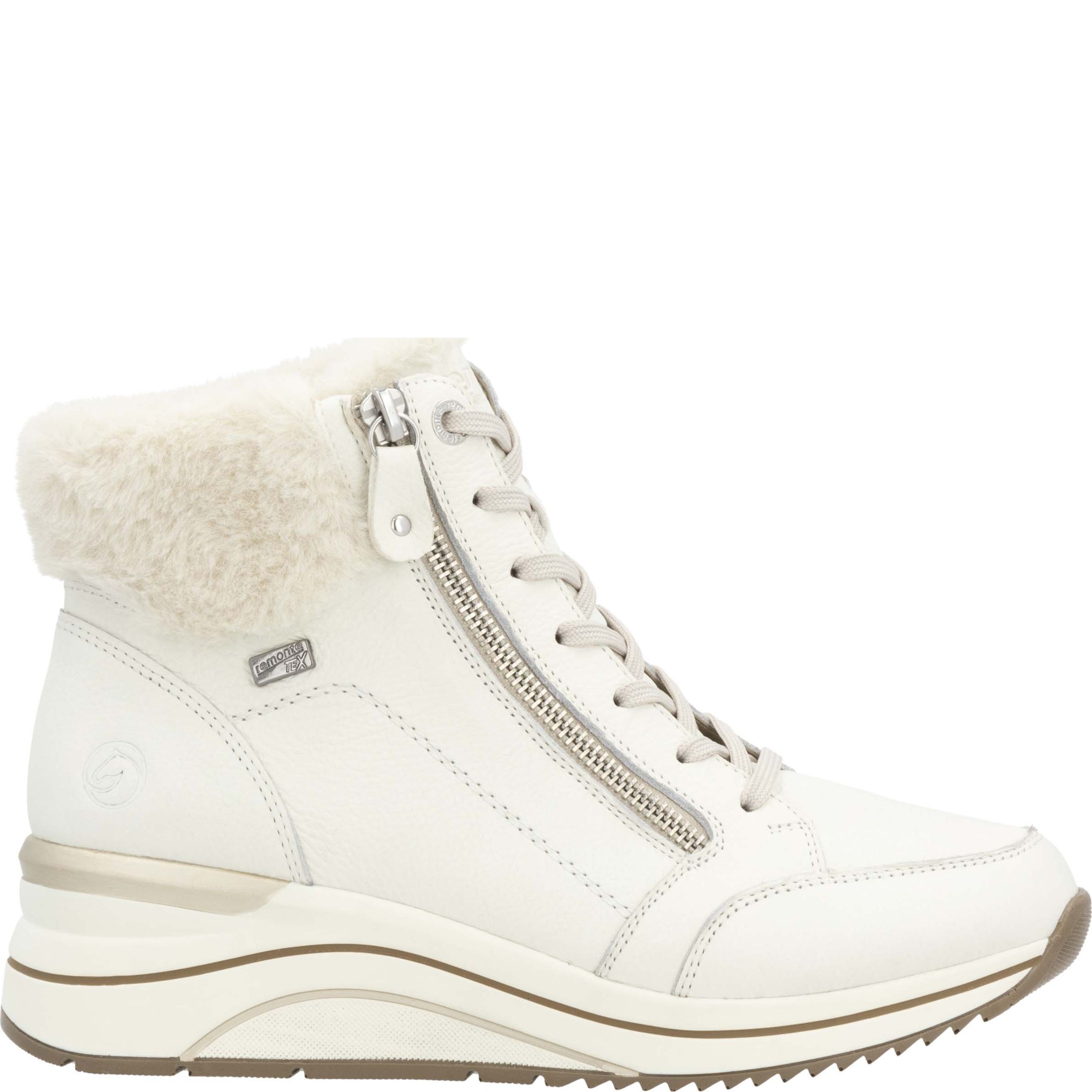 REMONTE Aulinukai moterims, Balta, Ladies mid height boots 3